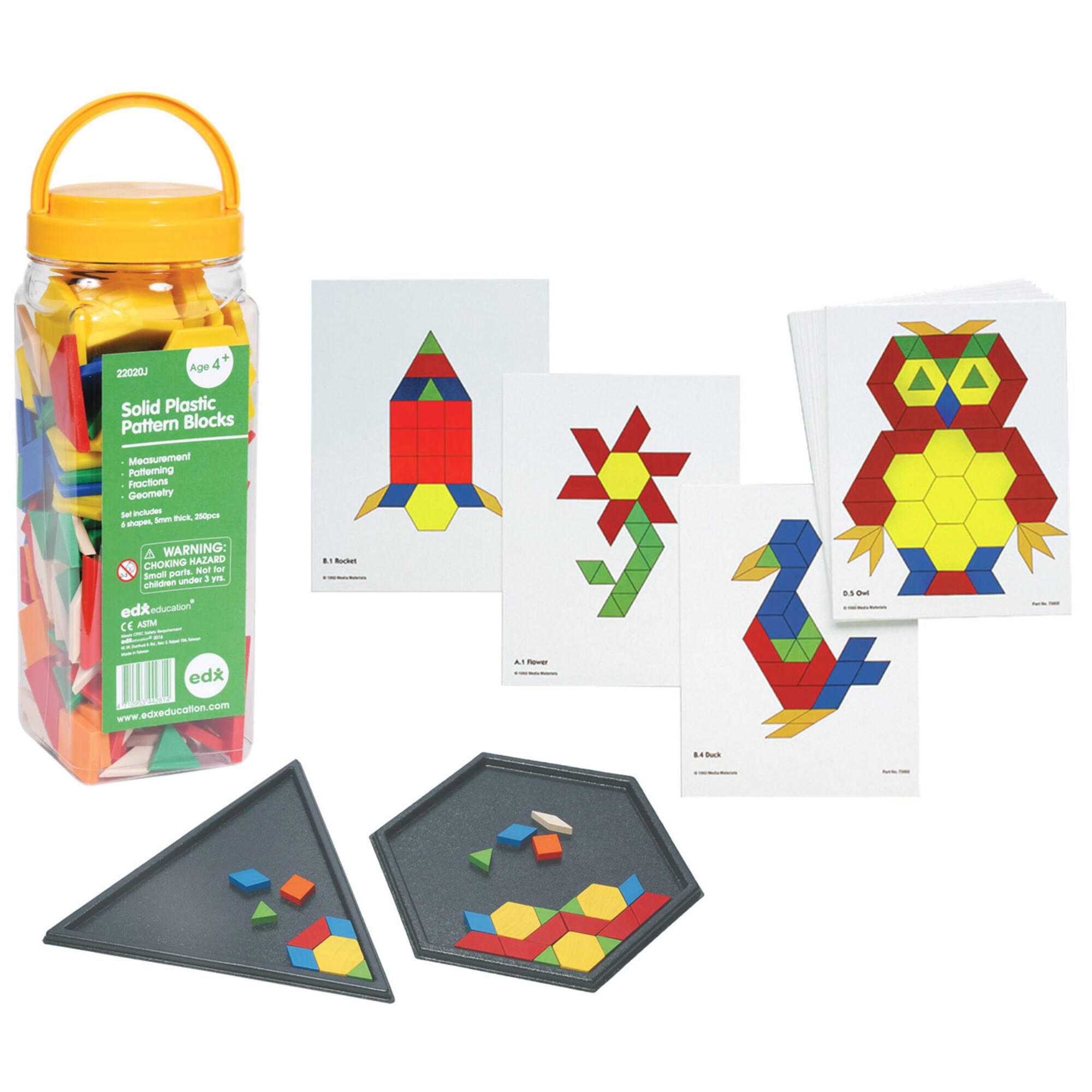 Learning Advantage® Pattern Blocks Activity Kit